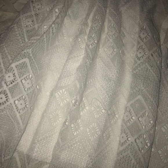 Esley white midi skirt - Picture 2 of 4